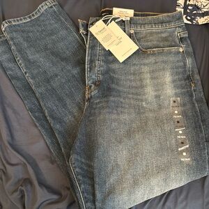 NWT Lucky Brand Drew Mom High Rise Taper Jeans